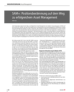 SAM+: Positionsbestimmung auf dem Weg zu erfolgreichem Asset Management
