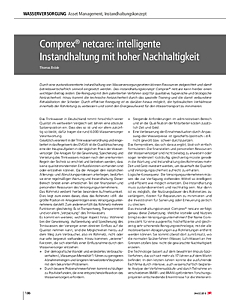 Comprex® netcare: intelligente Instandhaltung mit hoher Nachhaltigkeit