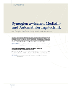 Synergien zwischen Medizin- und Automatisierungstechnik