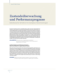 Zustandsüberwachung und Performanzprognose