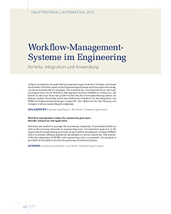 Workflow-Management-Systeme im Engineering