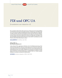 FDI und OPC UA
