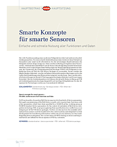 Smarte Konzepte für smarte Sensoren