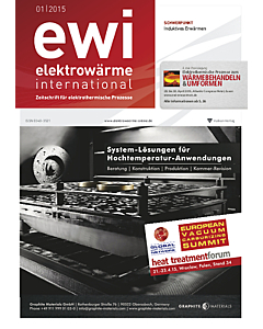 ewi - elektrowärme international - Ausgabe 01 2015