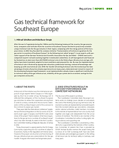 Gas technical framework for Southeast Europe
