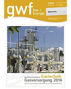gwf - Gas+Energie - Ausgabe 05 2016