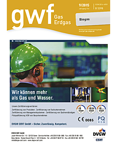 gwf - Gas|Erdgas - Ausgabe 09 2015