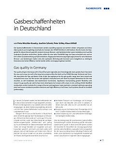 Gasbeschaffenheiten in Deutschland