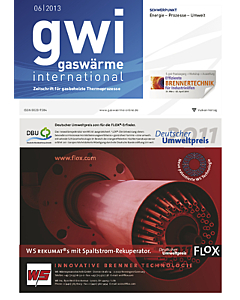 gwi - gaswärme international - Ausgabe 06 2013