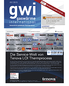 gwi - gaswärme international - Ausgabe 05 2015