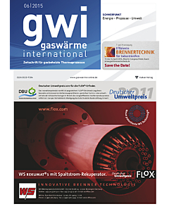 gwi - gaswärme international - Ausgabe 06 2015