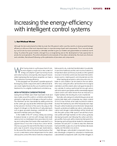 Increasing the energy-efficiency with intelligent control systems