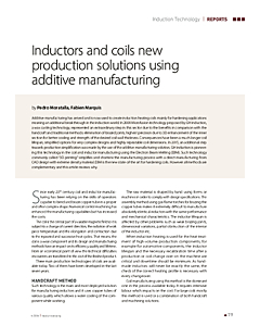 Inductors and coils new production solutions using additive manufacturing