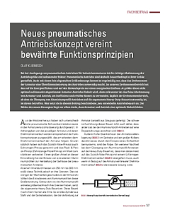 Neues pneumatisches Antriebskonzept vereint bewährte Funktionsprinzipien