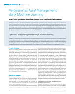 Verbessertes Asset Management dank Machine Learning