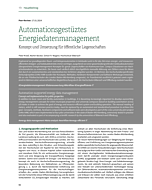 Automationsgestüztes Energiedatenmanagement