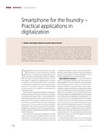 Smartphone for the foundry – Practical applications in digitalization