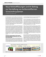 Neue Rohstofflösungen und ihr Beitrag zur Herstellung von kohlenstoffarmen Schutzrohrsystemen