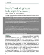 Module Type Package in der Fertigungsautomatisierung