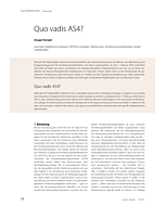 Quo vadis AS4?