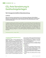 CO2-freie Vorwärmung in Gasdruckregelanlagen