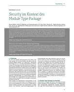 Security im Kontext des Module Type Package