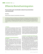 Effiziente Biomethanintegration