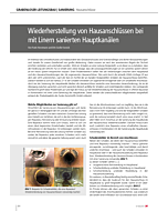 Wiederherstellung von Hausanschlüssen bei mit Linern sanierten Hauptkanälen