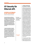 OT-Security für Ethernet-APL