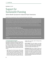 Support for Sustainable Planning