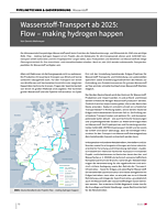 Wasserstoff-Transport ab 2025: Flow – making hydrogen happen