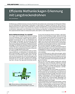 Effiziente Methanleckagen-Erkennung mit Langstreckendrohnen
