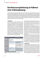 Durchmesseroptimierung im Rahmen einer Zielnetzplanung