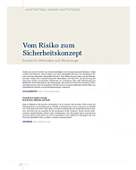 Vom Risiko zum Sicherheitskonzept