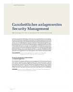 Ganzheitliches anlagenweites Security Management