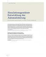 Simulationsgestützte Entwicklung der Automatisierung