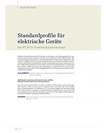 Standardprofile für elektrische Geräte
