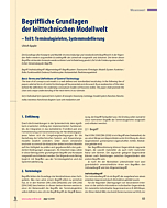 Begriffliche Grundlagen der leittechnischen Modellwelt