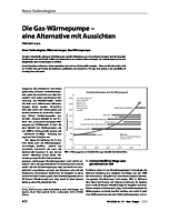 Die Gas-Wärmepumpe - eine Alternative mit Aussichten
