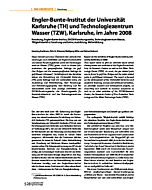 Engler-Bunte-Institut der Universität Karlsruhe (TH) und Technologiezentrum Wasser (TZW), Karlsruhe, im Jahre 2008