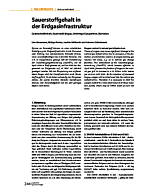 Sauerstoffgehalt in der Erdgasinfrastruktur