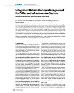 Integrated Rehabilitation Management for Different Infrastructure Sectors