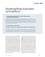 Wandlungsfähige Automation auf Knopfdruck