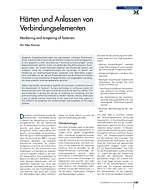 Härten und Anlassen von Verbindungselementen