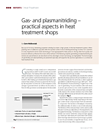 Gas- and plasmanitriding – practical aspects in heat treatment shops