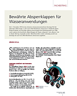 Bewährte Absperrklappen für Wasseranwendungen