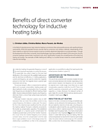 Benefits of direct converter technology for inductive heating tasks