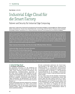 Industrial Edge Cloud für die Smart Factory