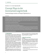 Concept Maps in der Automatisierungstechnik