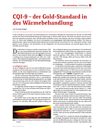 CQI-9 – der Gold-Standard in der Wärmebehandlung